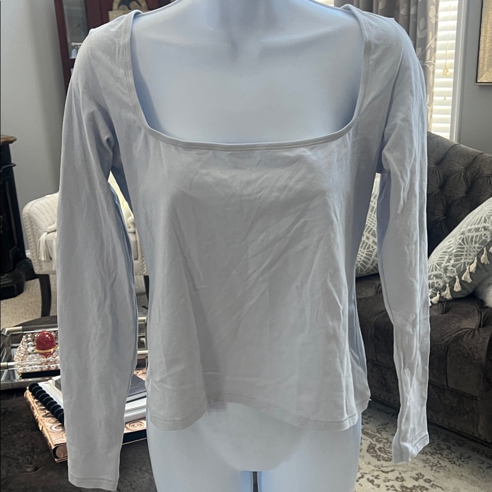 Skims cotton jersey top
